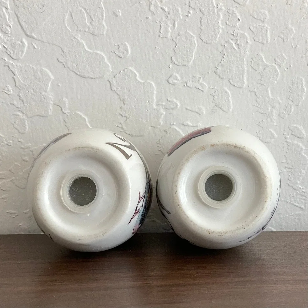 Better Homes & Garden Salt & Pepper‎ Shakers Numbers Animals Motif Cottage Retro